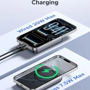 ugreen-10000mah-magnetic-wireless-power-bank-space-gray-legittech.lk